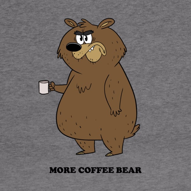 MORE COFFEE BEAR by DavidGagnon14